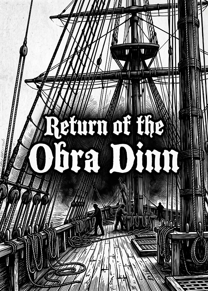 Return of the Obra Dinn Gaming Poster