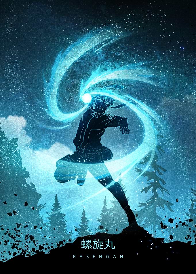 Naruto's Rasengan: Azure Power