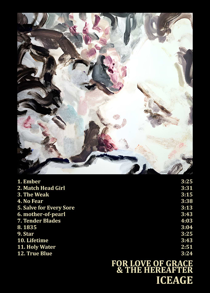 Iceage Album Tracklist Poster