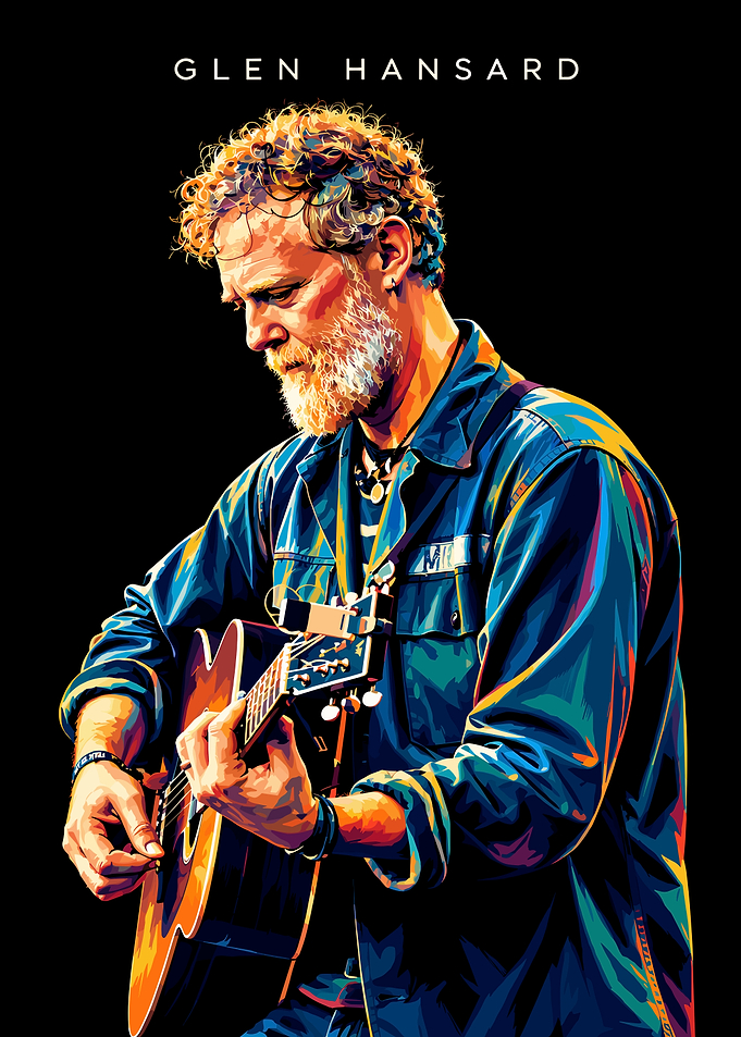 Glen Hansard Pop Art Portrait