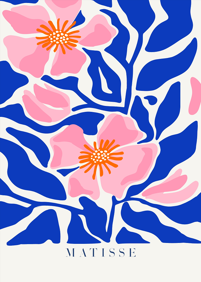 Matisse | Blue Pink Floral II