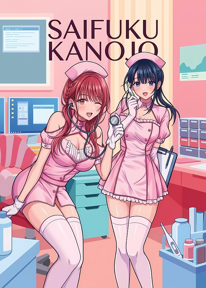 Saifuku Kanojo Anime Nurse Illustration