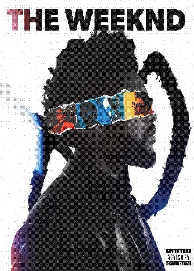 The Weeknd Artistic Poster