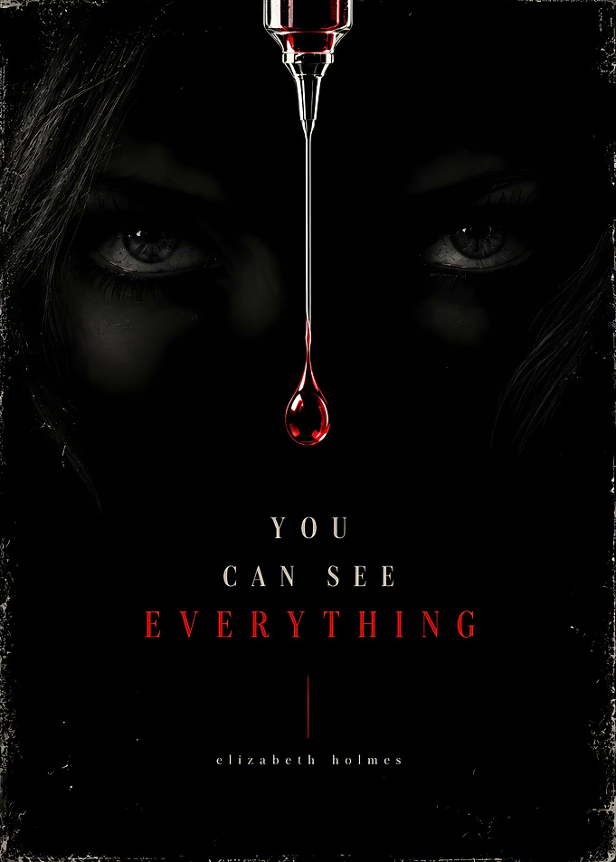 You Can See Everything Elizabeth Holmes Blood Test Poster