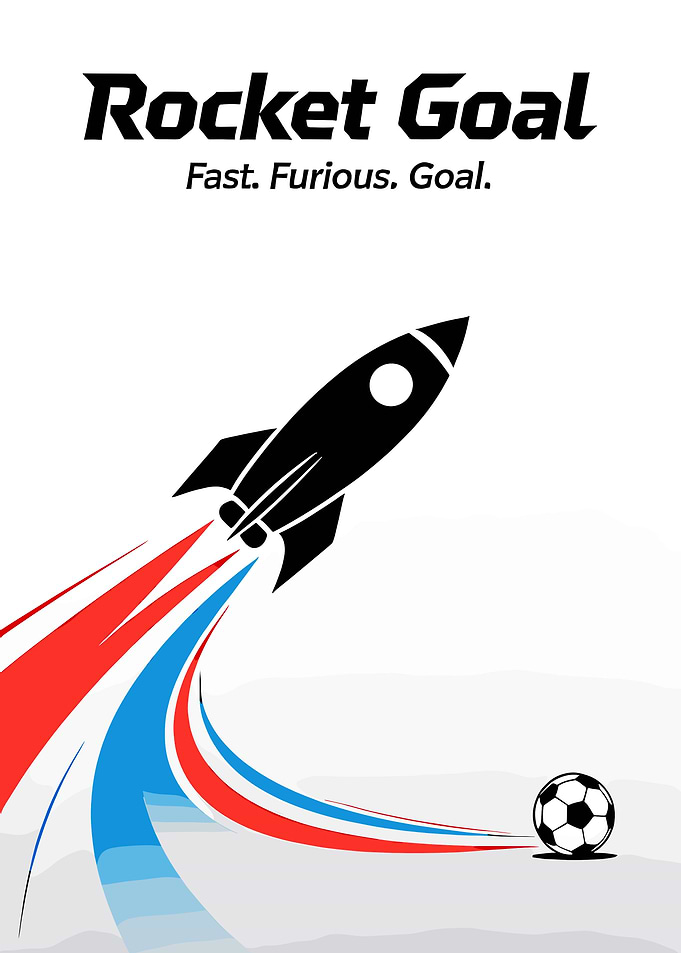 Rocket Goal Soccer Poster