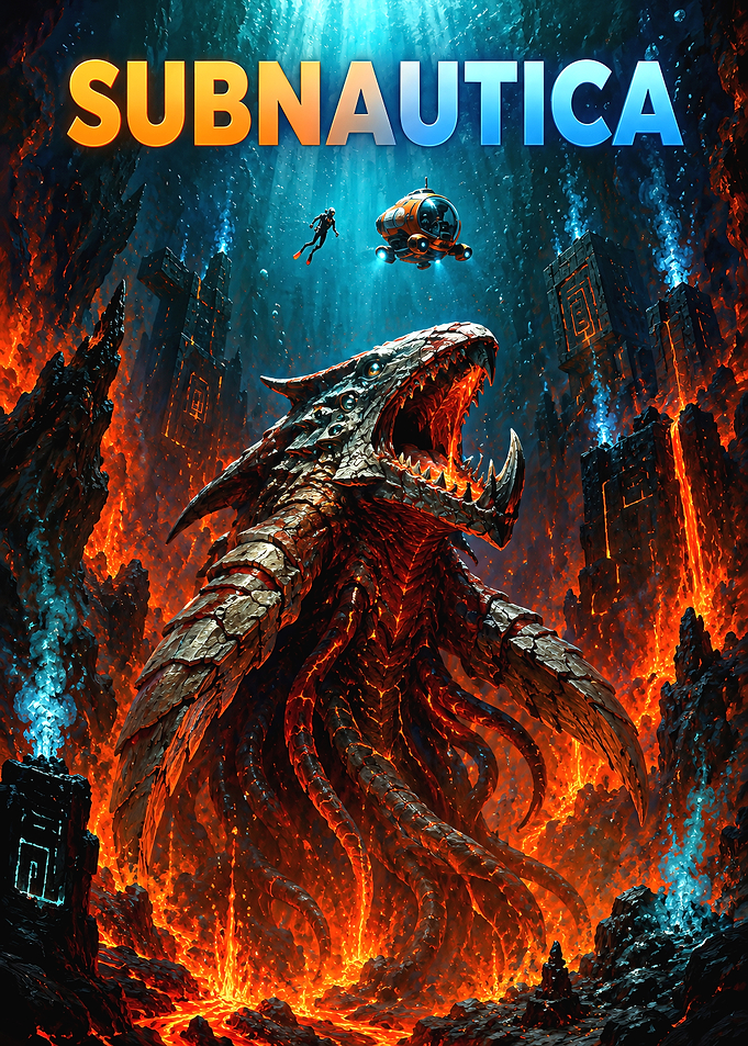 Subnautica Lava Zone Sea Dragon Leviathan
