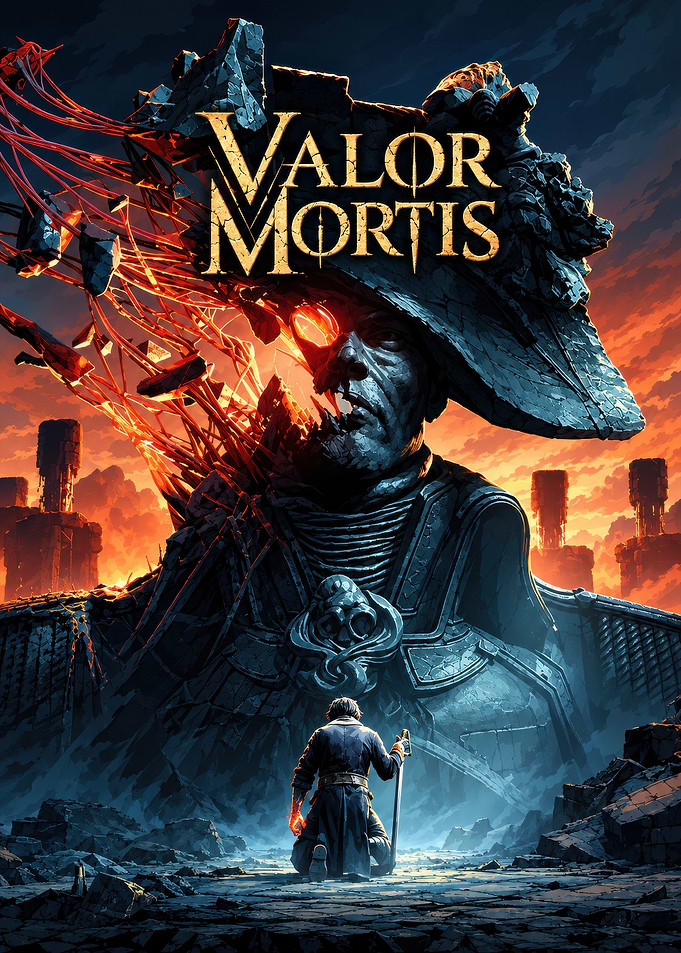 Valor Mortis Fantasy Game Poster