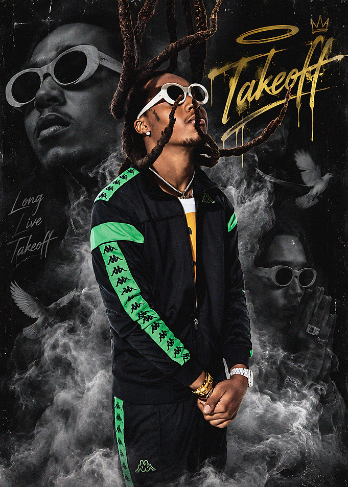 Takeoff Tribute Poster Art