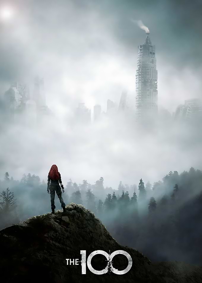 The 100 Post-Apocalyptic Poster
