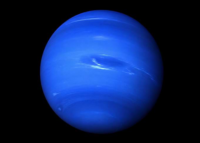 The Planet Neptune in Space