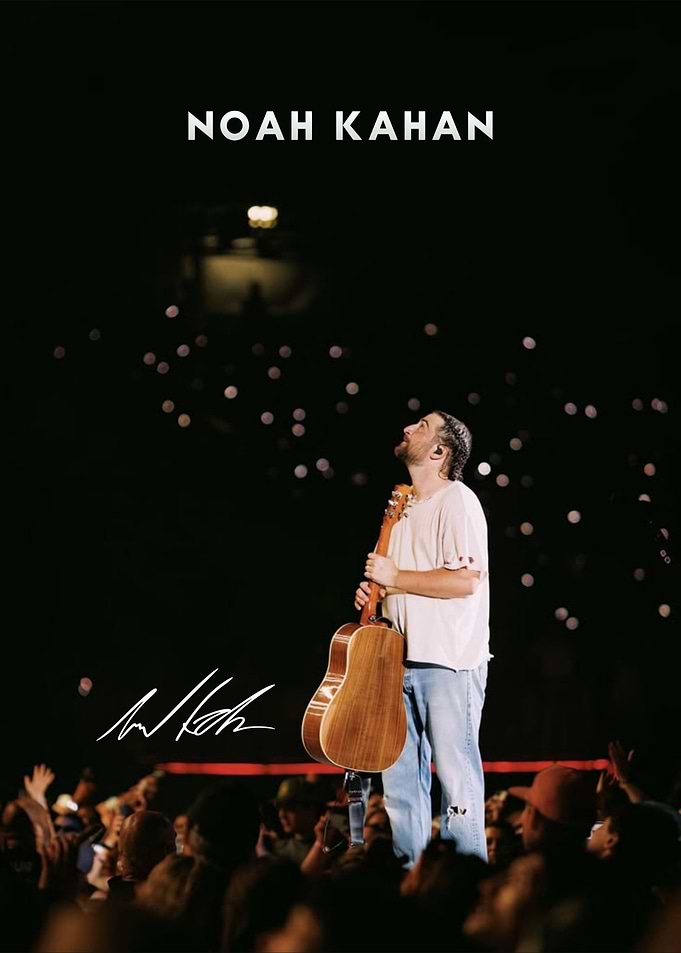 Noah Kahan Live Concert Poster