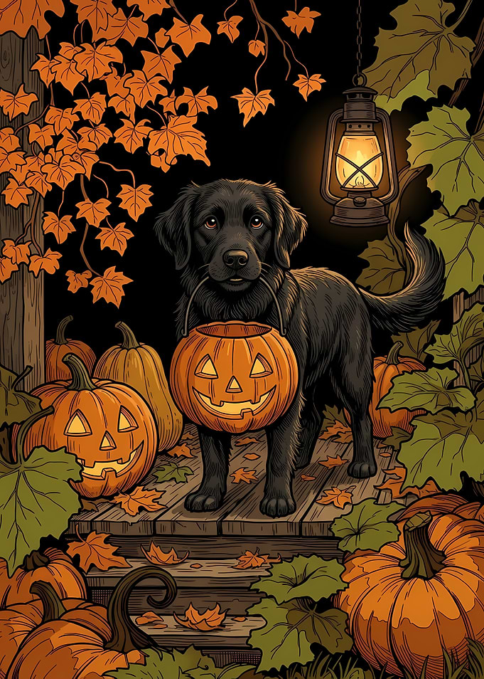 Halloween Labrador Cute Dog