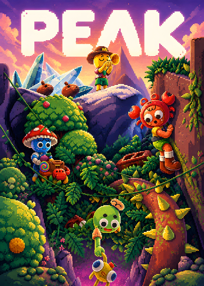 Peak Pixel Art Adventure