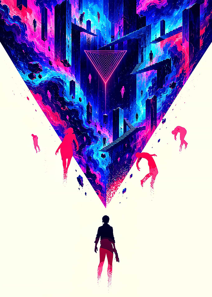 Control Video Game Jesse Faden Poster