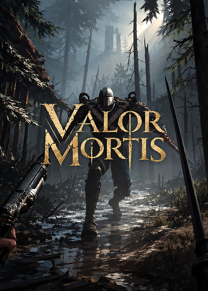 Valor Mortis Dark Fantasy Game Poster