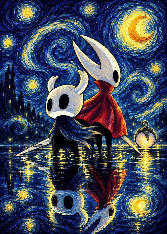 Hollow Knight Starry Night