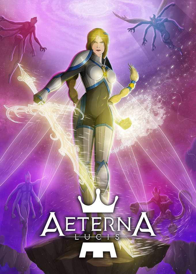 Aeterna Lucis Fantasy Warrior Poster