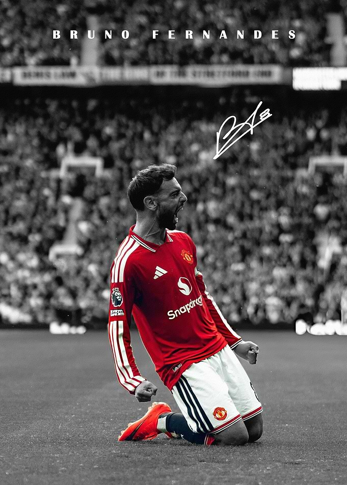 Bruno Fernandes Goal Celebration