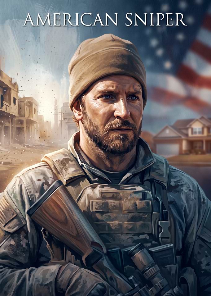 American Sniper Movie Poster Art