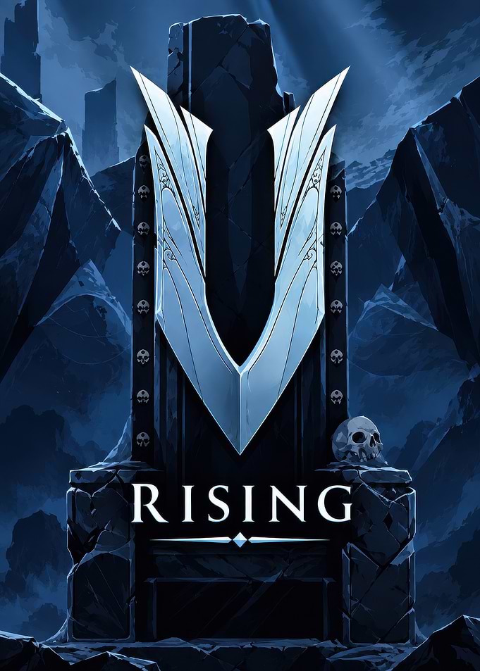 V Rising Game Logo Throne
