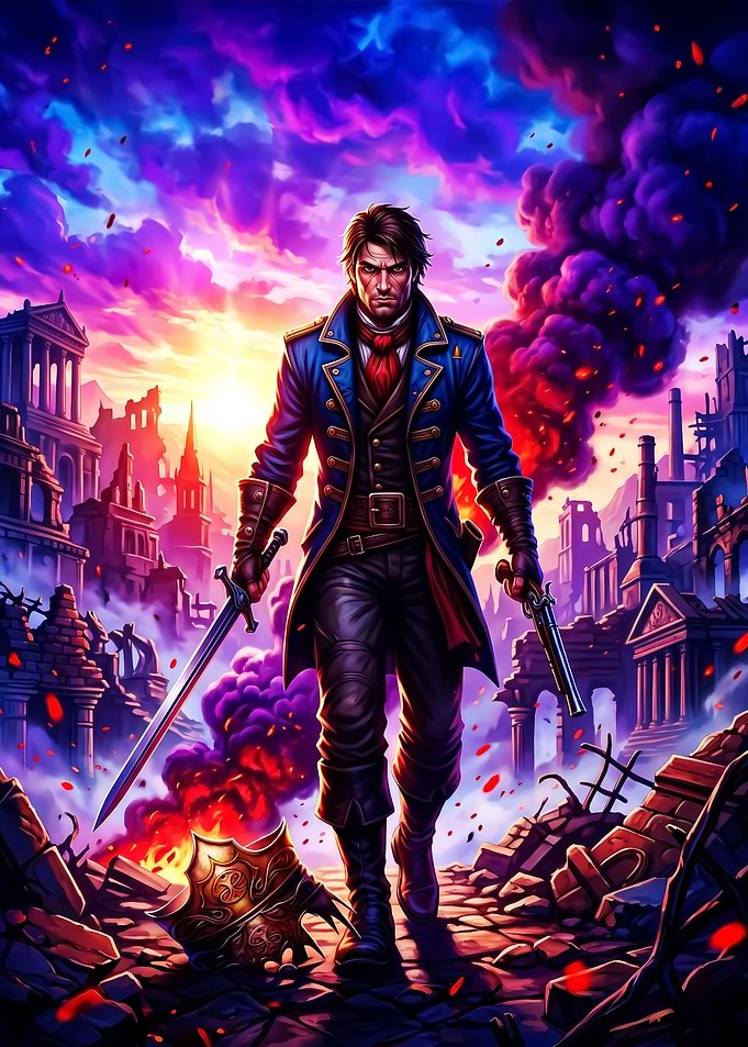 Warrior in a Ruined City