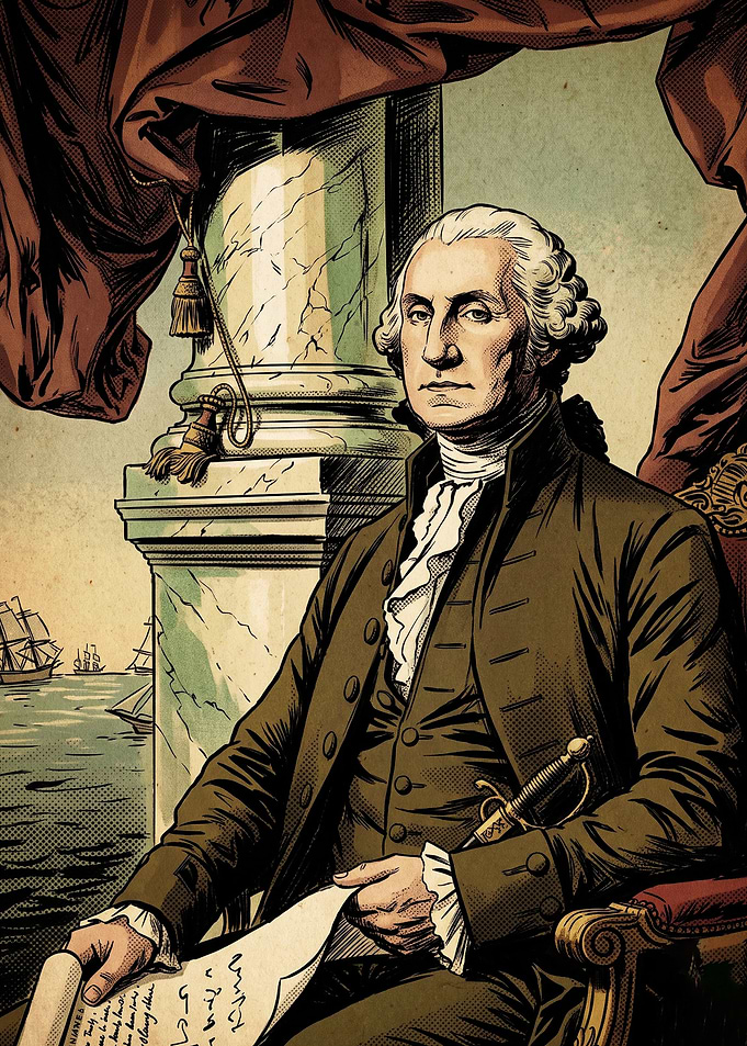 George Washington Comic Art