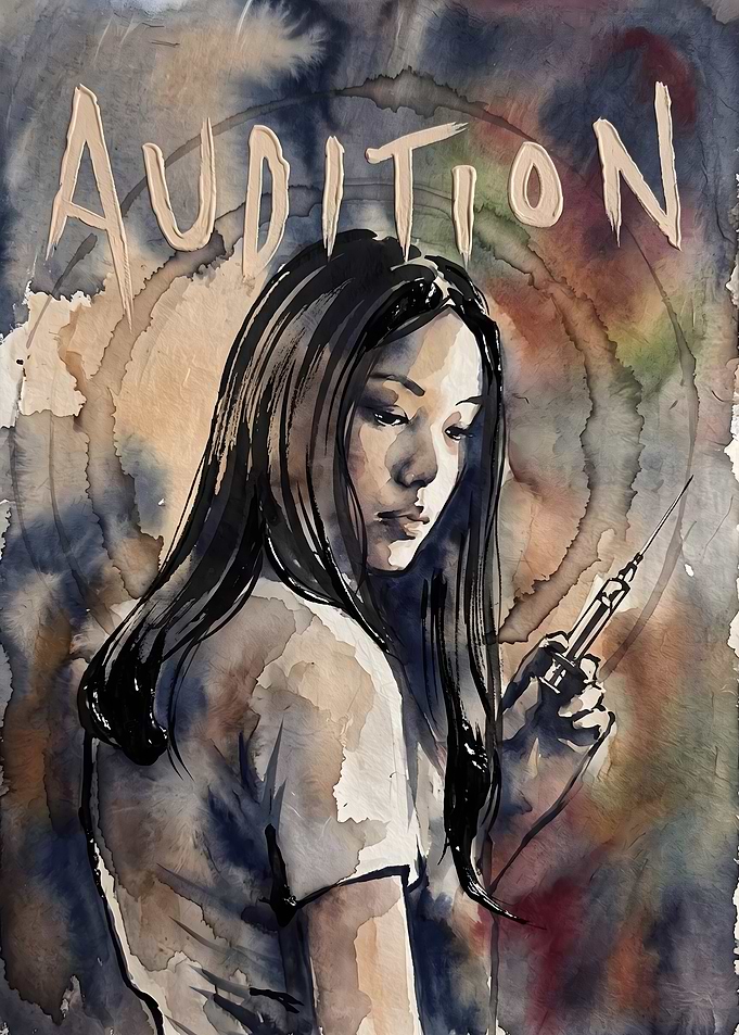 Audition Movie Poster Watercolor Art