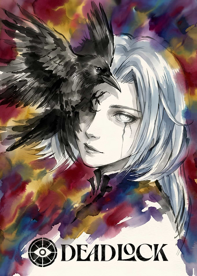 Deadlock Game Character with Raven