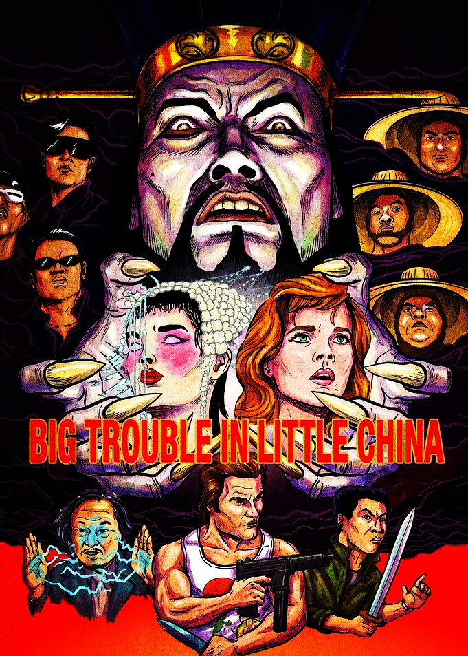 Big Trouble in Little China Poster