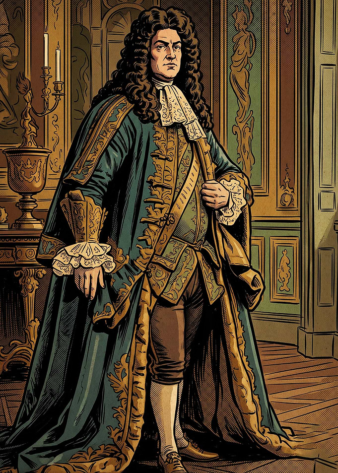 Baroque Nobleman Royal Vintage Art
