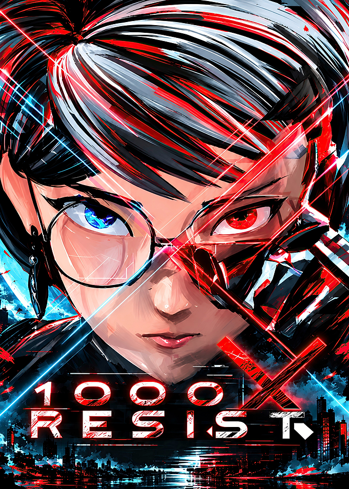 1000xRESIST Game Key Art