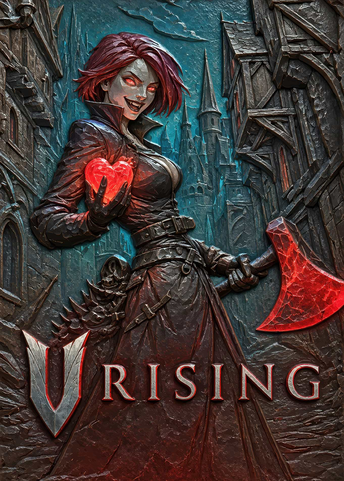 V Rising Vampire Character Art