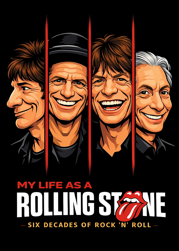 The Rolling Stones Band Portrait Poster