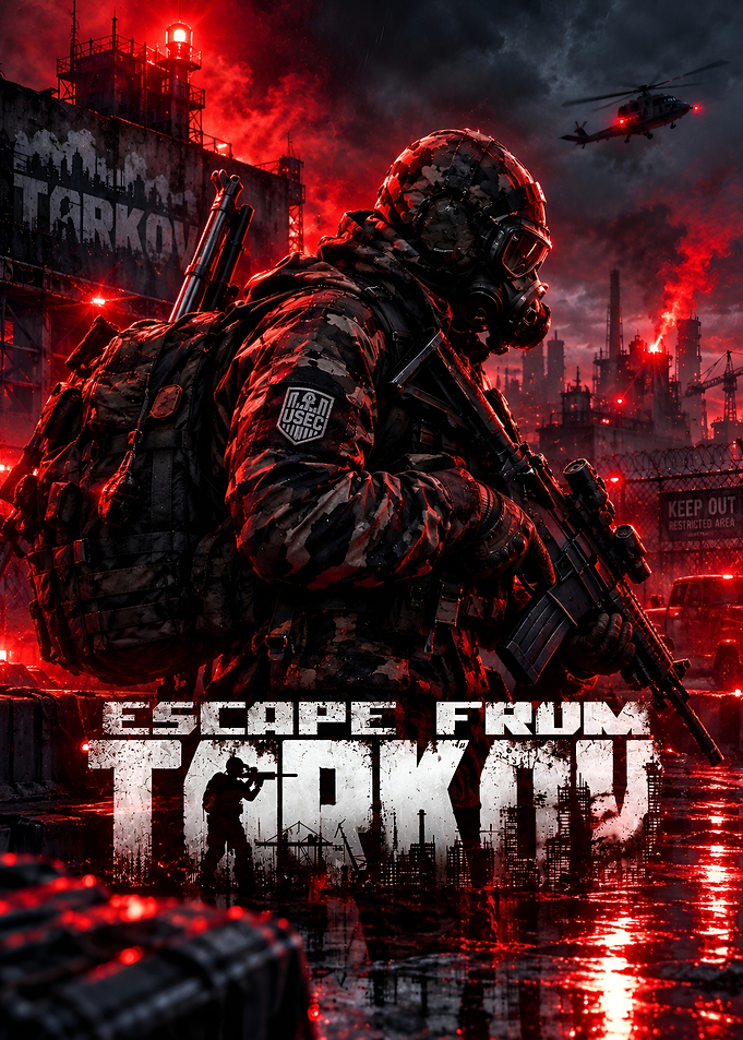 Escape From Tarkov Soldier Poster