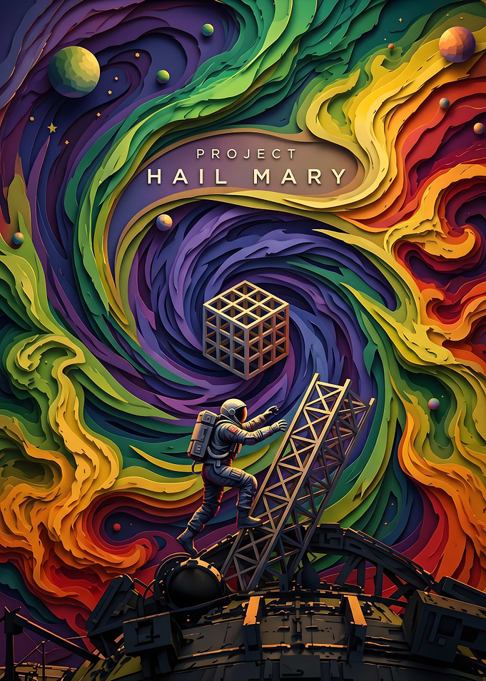 Project Hail Mary Space Art