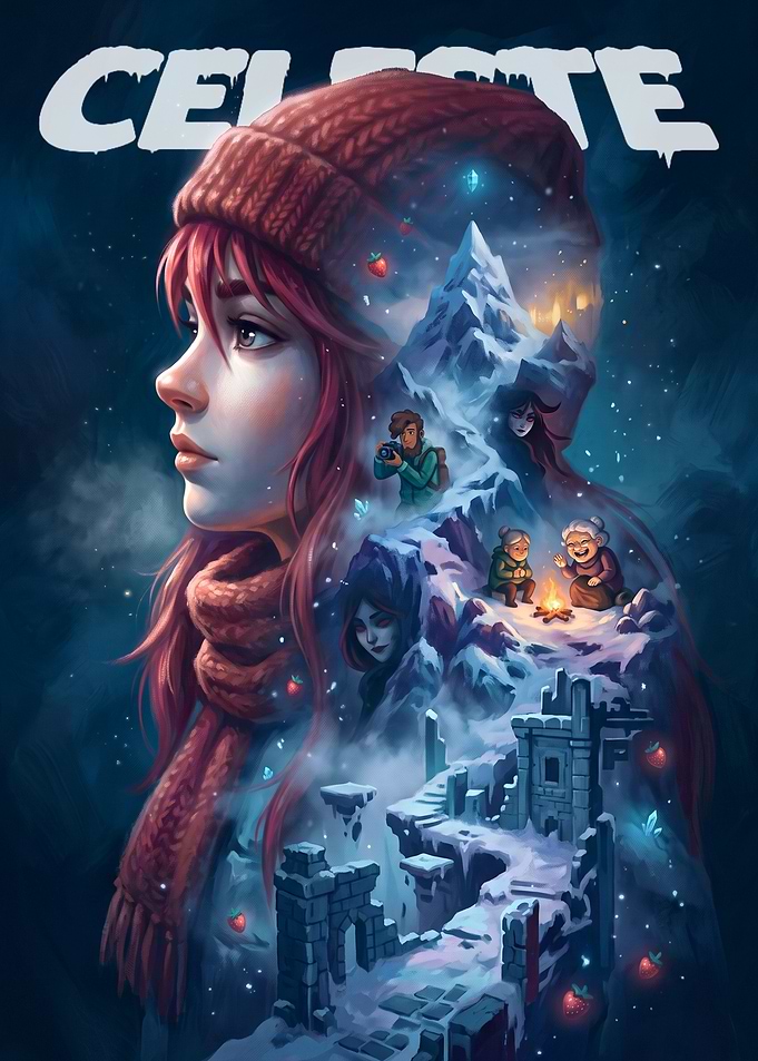 Celeste Game Poster Art