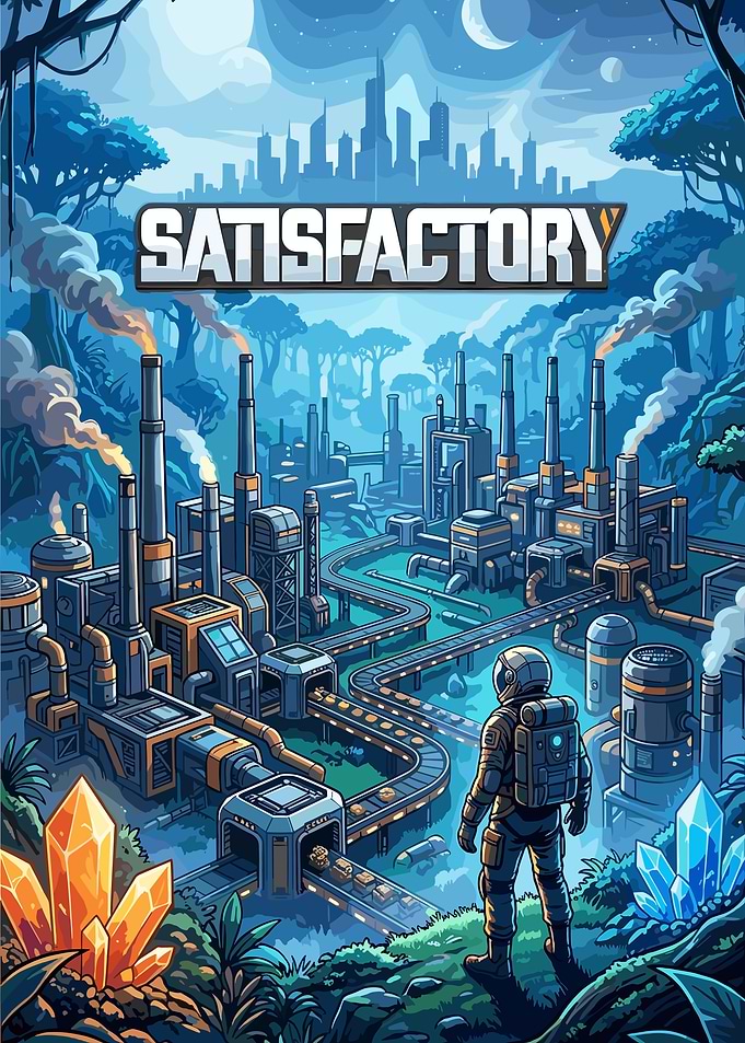 Satisfactory Game Concept Art
