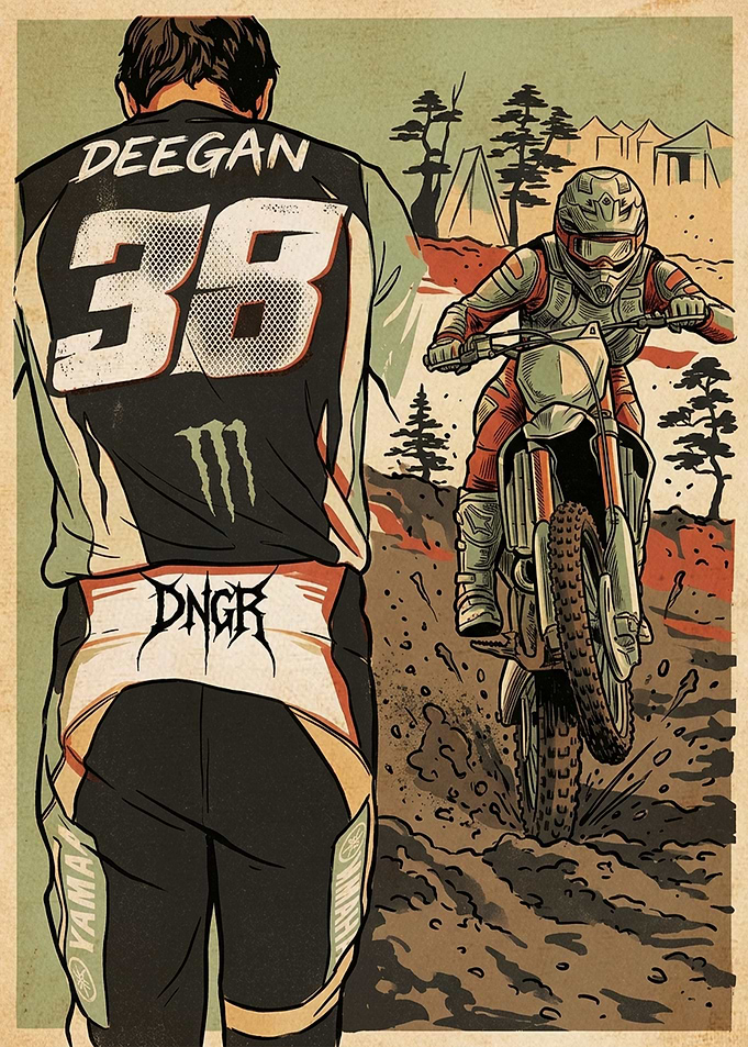 Haiden Deegan Motocross Poster Art