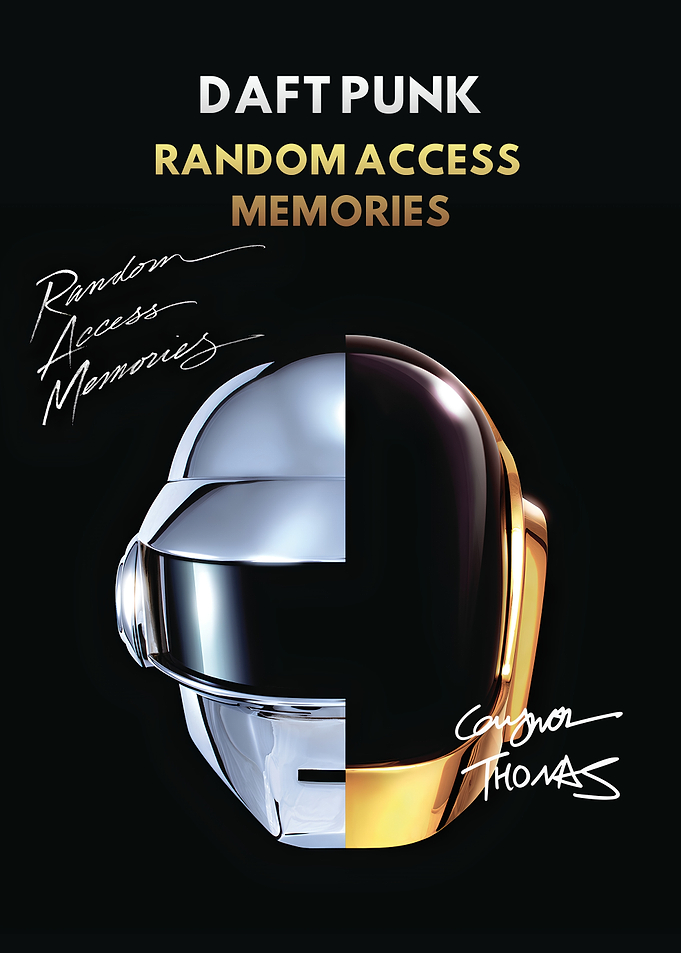 Daft Punk Random Access Memories Poster