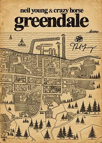 Neil Young & Crazy Horse Greendale Map