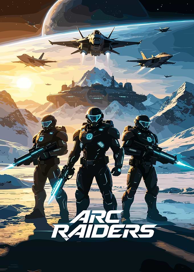 ARC Raiders Futuristic Soldiers Poster