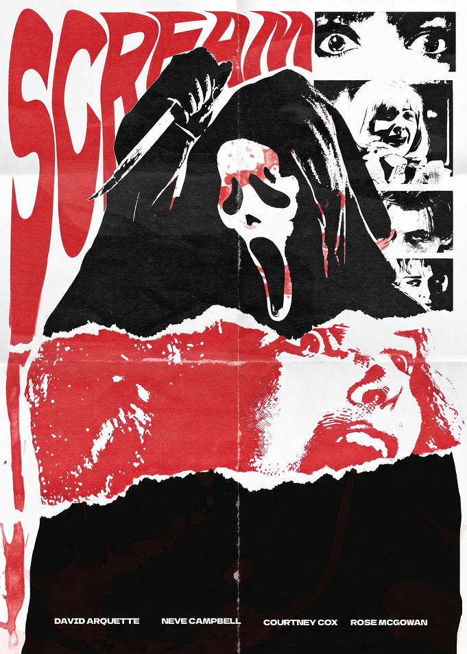 Scream Movie Poster Art