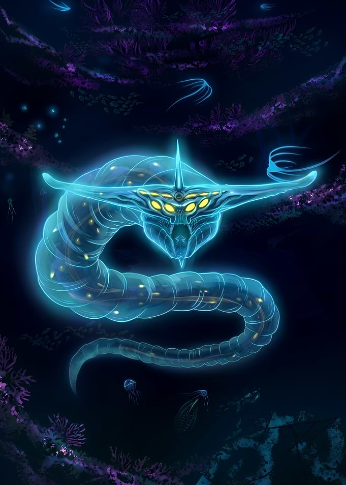 Subnautica Ghost Leviathan Underwater Creature