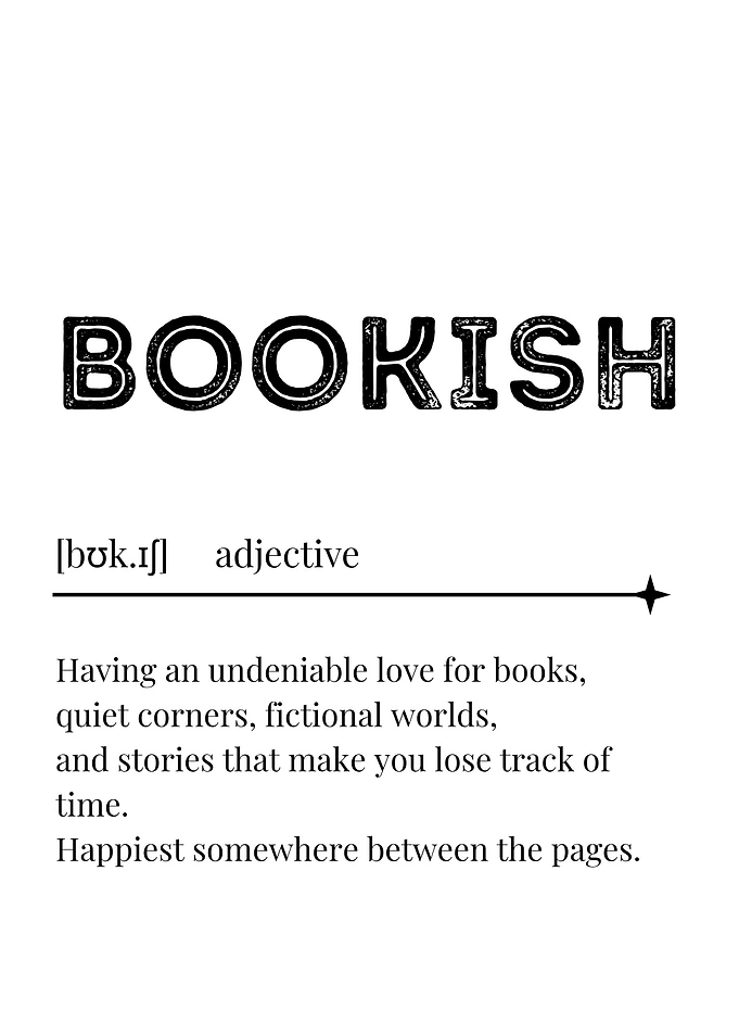 Bookish Definition