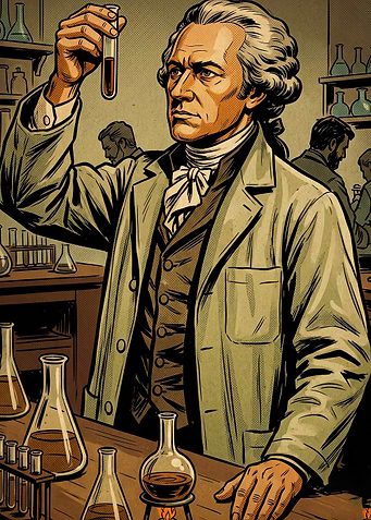 Vintage Chemist Lab Retro Art