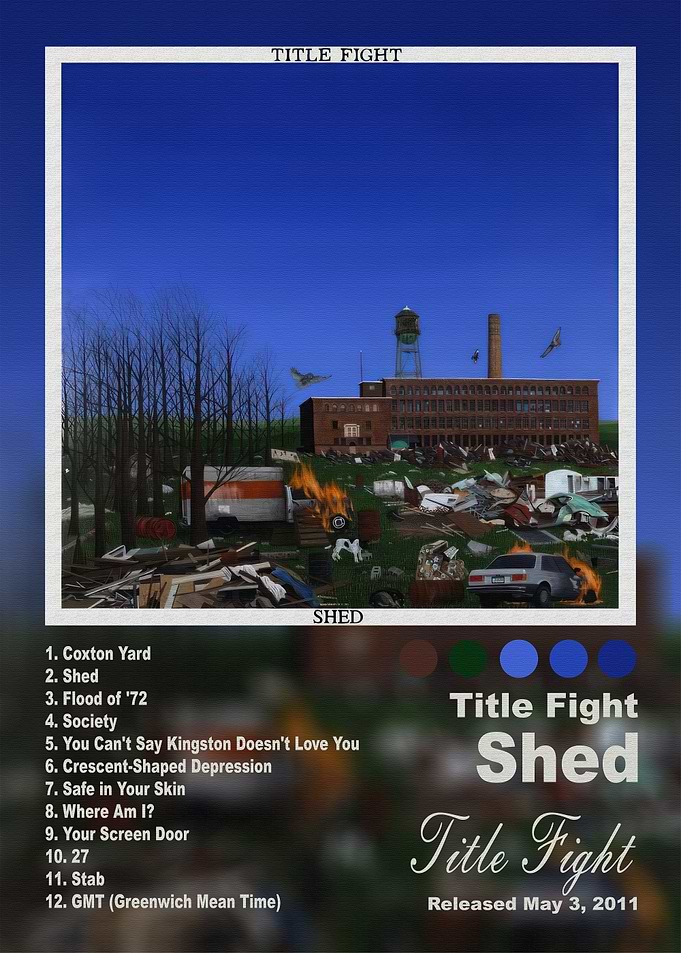 Title Fight Shed Album Poster