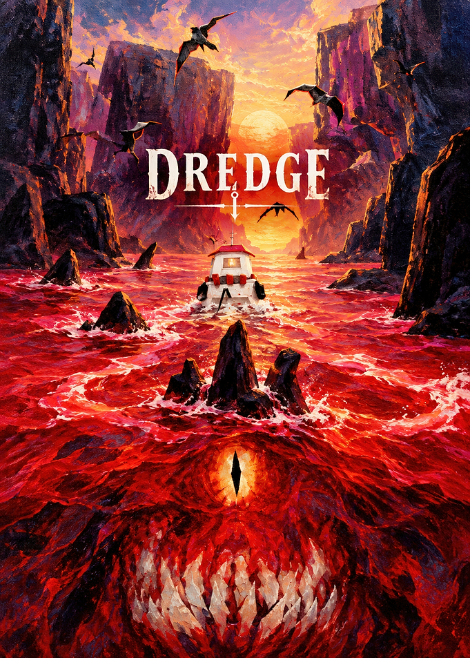 Dredge Video Game Key Art