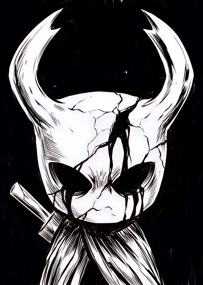 Broken Vessel Hollow Knight Portrait