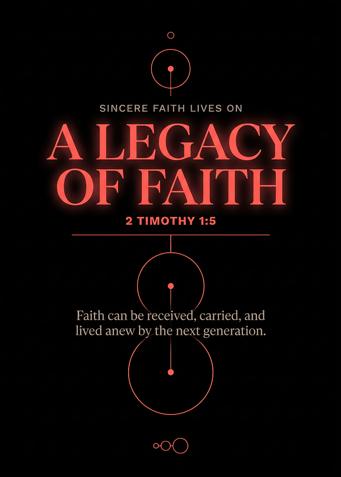 A Legacy of Faith Poster