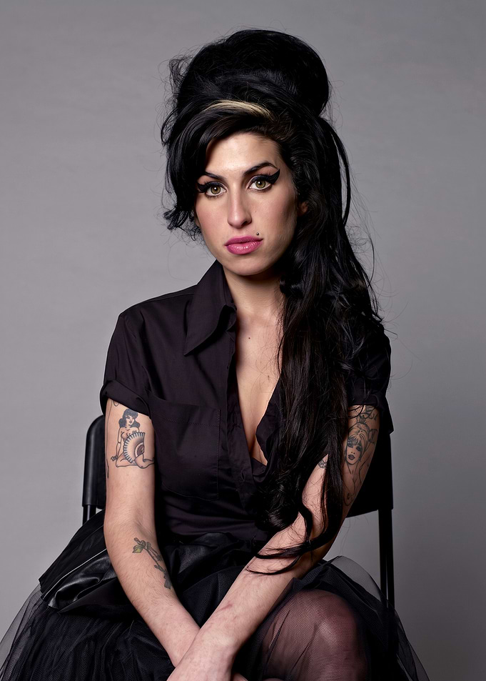 Portrait of Amy Winehouse